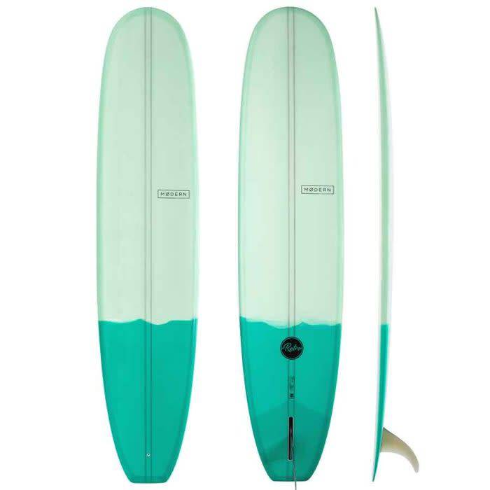 Klas Slechte factor zeker Modern Retro 9'1" PU Two Tone Green kopen? Verkrijgbaar bij Aloha Surf -  Aloha surf