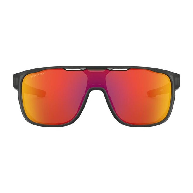 Oakley Crossrange Shield Matte Grey Smoke Prizm Ruby Zonnebril