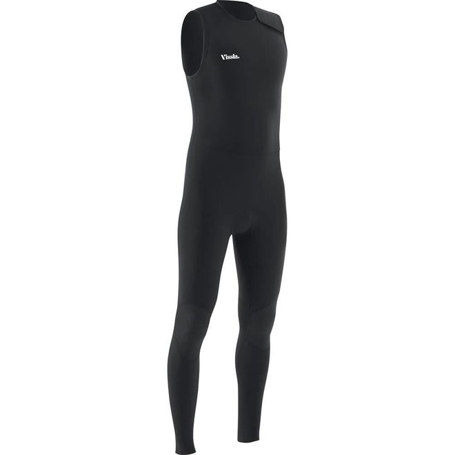 Vissla 7 Seas 2/2 Heren Long John Wetsuit Black