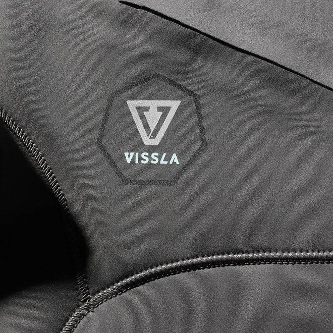 Vissla 7 Seas 4/3 Heren Wetsuit Charcoal