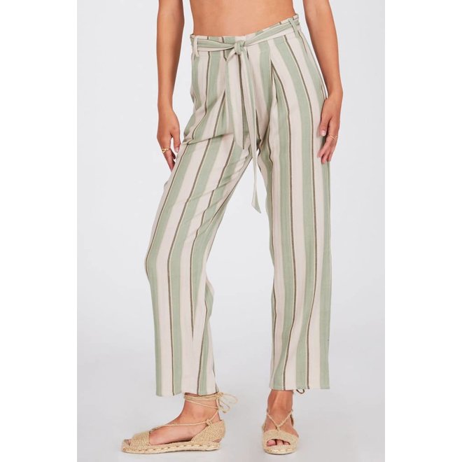 Amuse Bay Bay Pant Palm Green