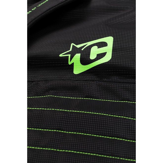 Creatures Fish Double Boardbag Charcoal/Lime
