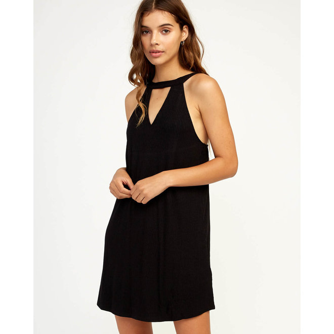 RVCA Dames Brandy Knit Dress Black