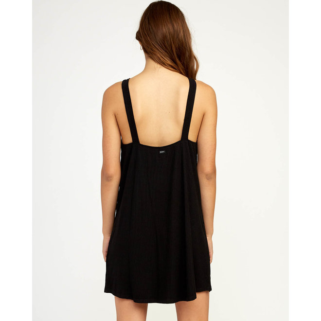 RVCA Dames Brandy Knit Dress Black