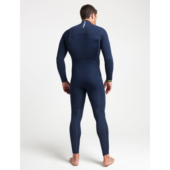 C-skins ReWired 4/3 Heren Wetsuit Slate/Diamond/Lime