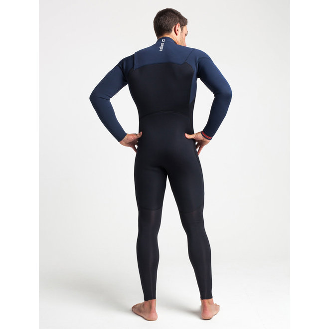 C-skins ReWired 3/2 Heren Wetsuit Bl/Slate/Diamond/WarmRed