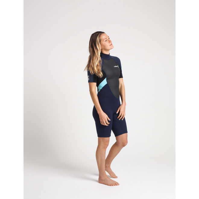 C-Skins Element 3/2 Dames Wetsuit Shorty Slate/Black/IceBlue