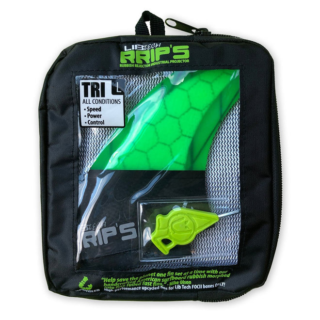 Lib Tech Thruster Fins Black/Green