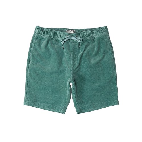 Billabong Billabong Heren Larry Layback Cord Shorts Dust Green Billabong Billabong Heren Larry Layback Cord Shorts Dust Green