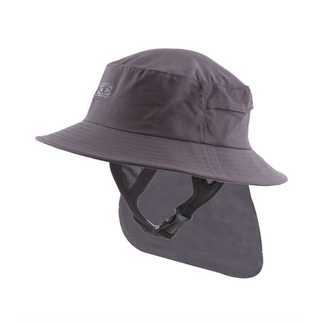 Ocean & Earth Indo Stiff Peak Surf Hat Black