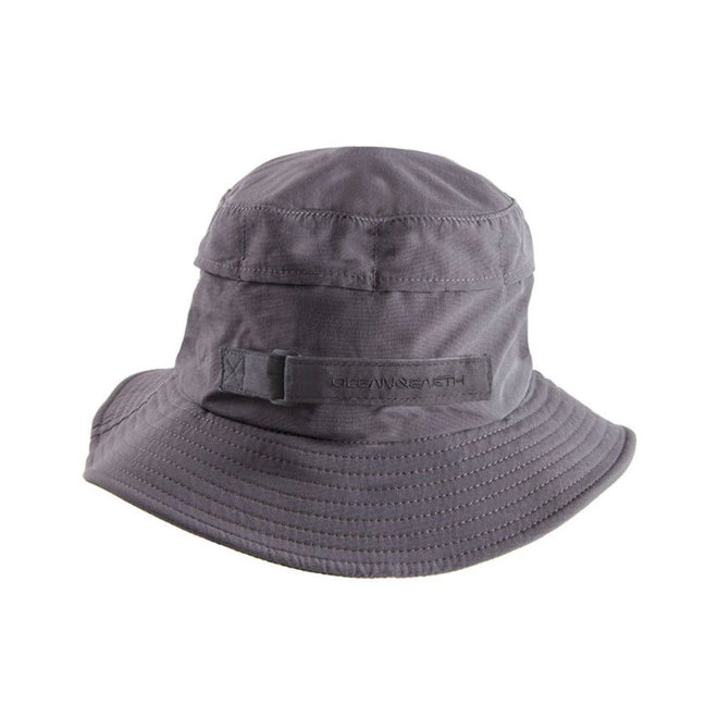 Ocean & Earth Indo Stiff Peak Surf Hat Black