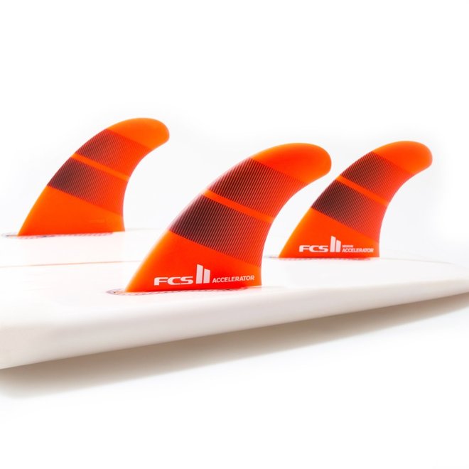 FCS II Accelerator Neo Glass Thruster Fins Tang Gradient