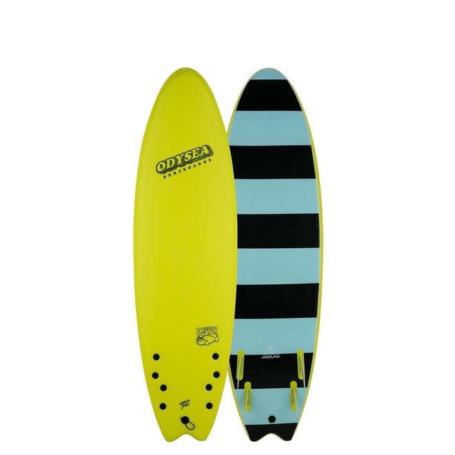 Catch Odysea 6'6'' Skipper Quad Electric Lemon