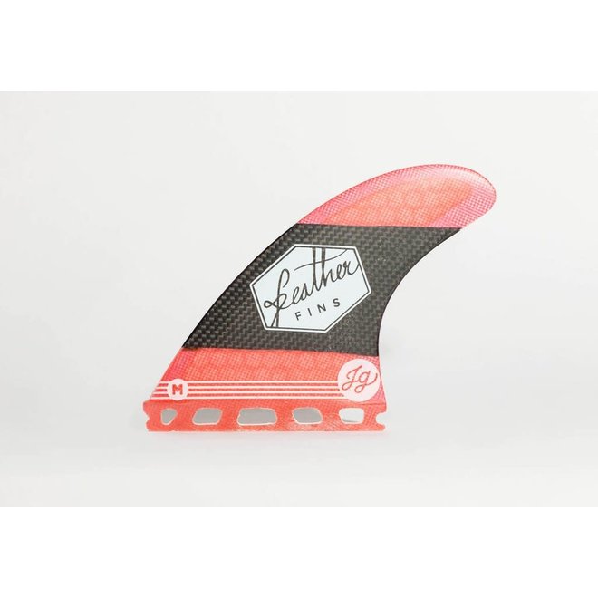 Feather Fins Single Tab Signatures Jonathan Gonzalez Thruster Fins Red