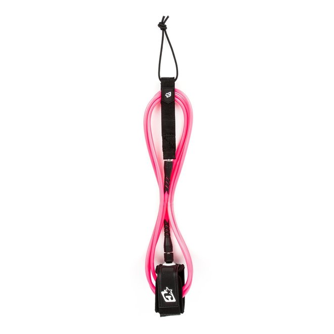 Creatures 9ft Longboard Ankle Leash Pink Black