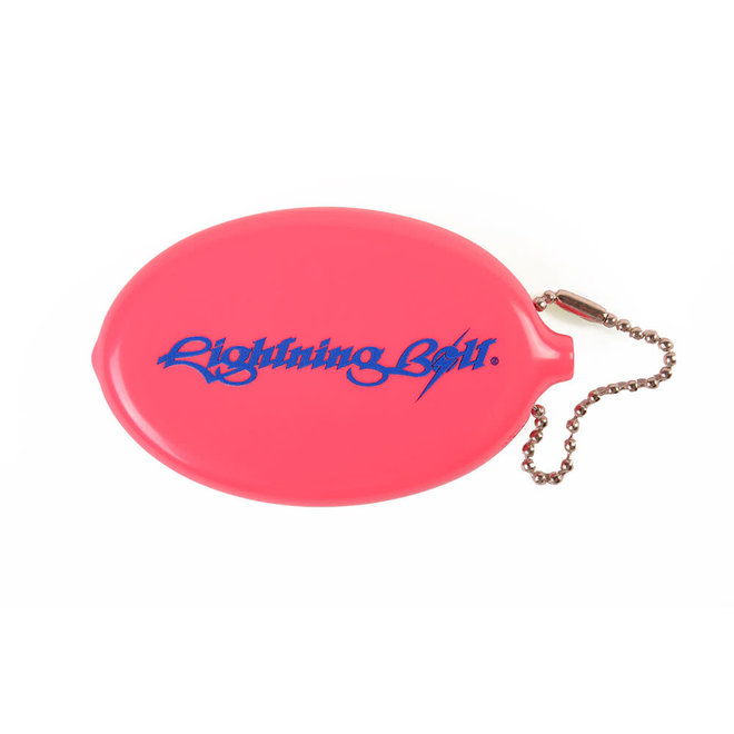 Lightning Bolt Coin Sleutelhanger Pink