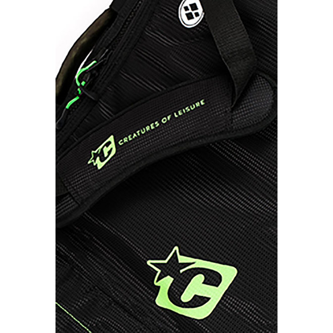 Creatures Longboard Double Boardbag Black/Lime