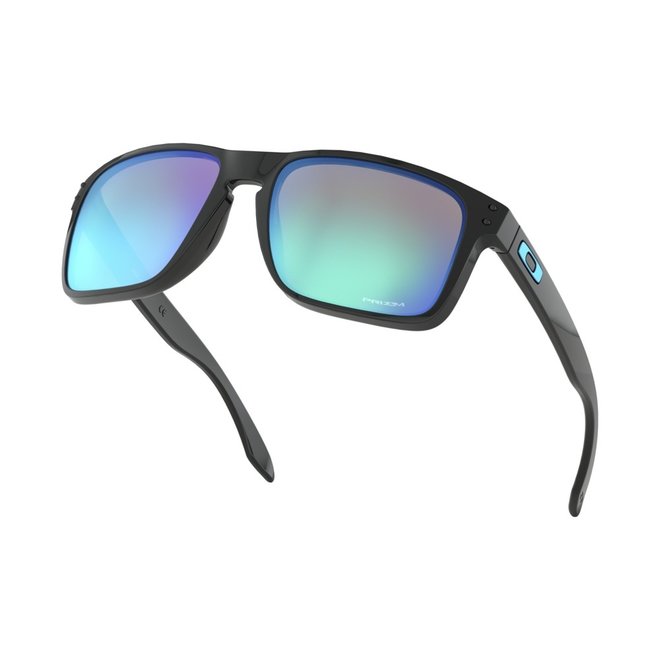 Oakley Holbrook Polished Black Prizm Sapphire Zonnebril