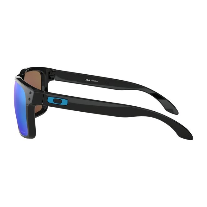 Oakley Holbrook Polished Black Prizm Sapphire Zonnebril