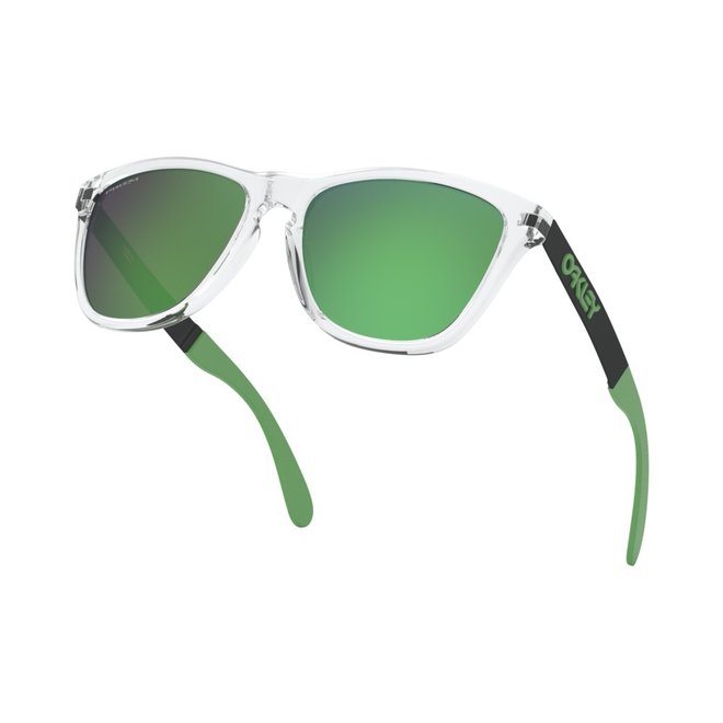 Oakley Frogskins Mix Polished Clear Prizm Jade Zonnebril