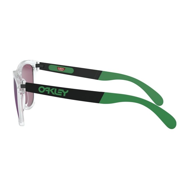 Oakley Frogskins Mix Polished Clear Prizm Jade Zonnebril