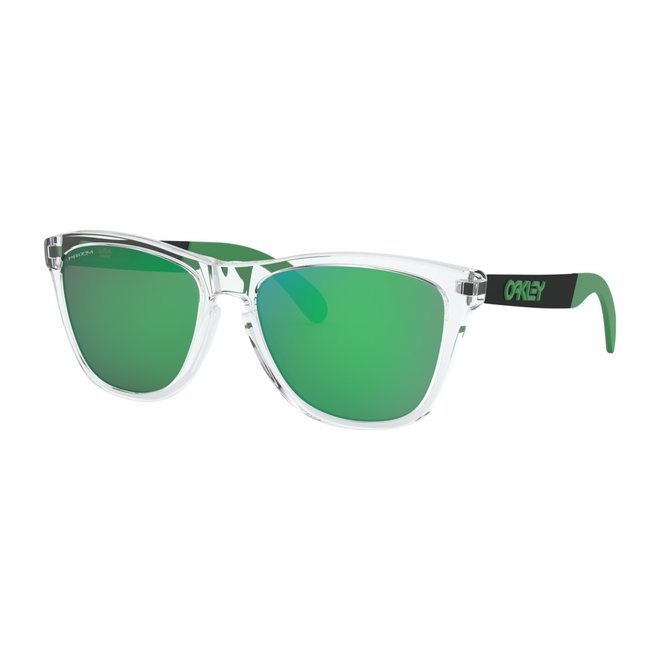 Oakley Frogskins Mix Polished Clear Prizm Jade Zonnebril