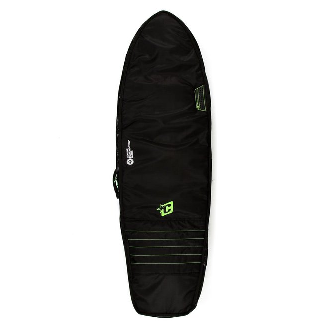 Creatures Fish Double Boardbag Black/Lime