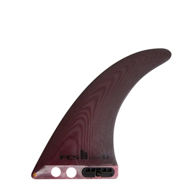 FCS II Clique PG 9 Inch Longboard Fin Dust Red