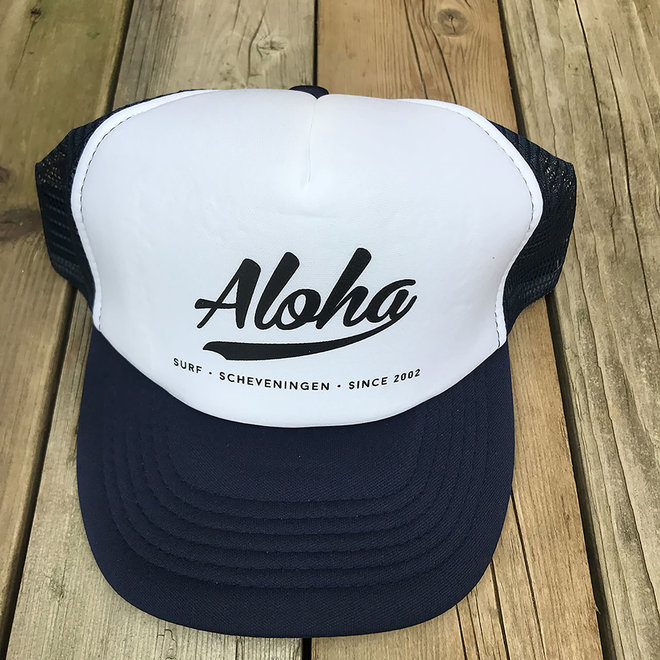 Aloha Trucker Cap Blue