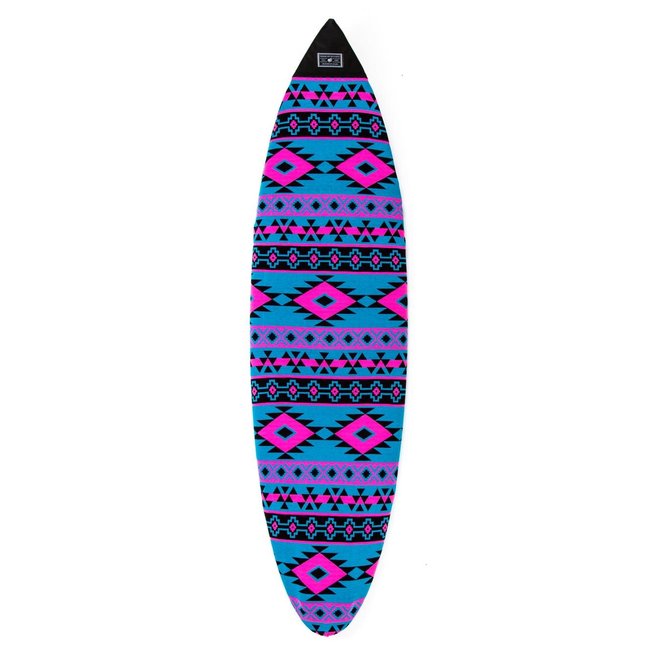 Creatures Shortboard Boardsock Aztec Cyan/Magenta