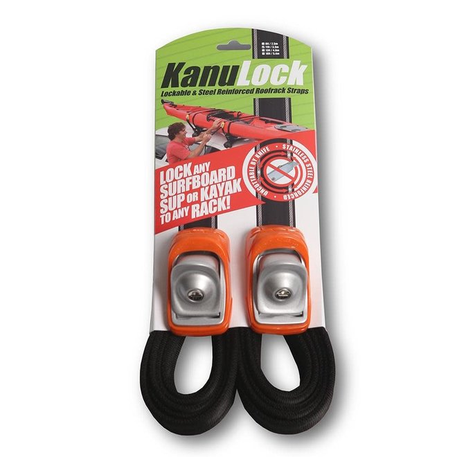 Kanulock 3.3m/11ft Lockable Tie Down Set