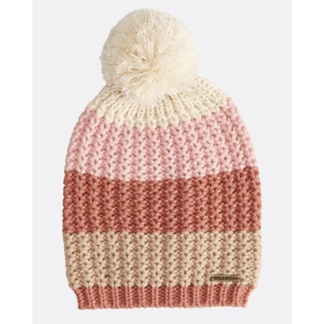 Billabong Dames Hoodoo Snow Beanie Stone Rose