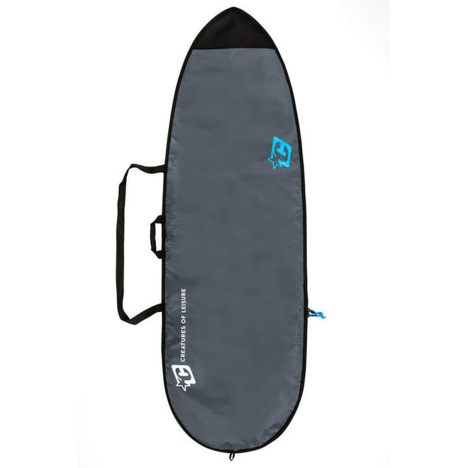 Creatures Lite Fish Boardbag Charcoal/Cyan