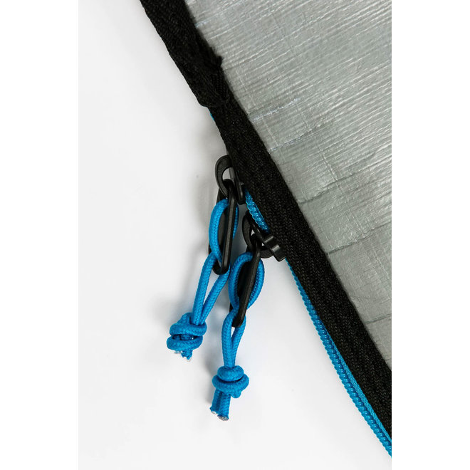 Creatures Lite Fish Boardbag Charcoal/Cyan