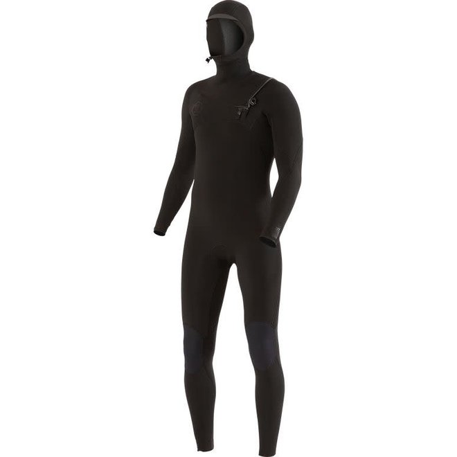 Vissla 7 Seas 5/4/3 Men's Wetsuit Hooded Stealth