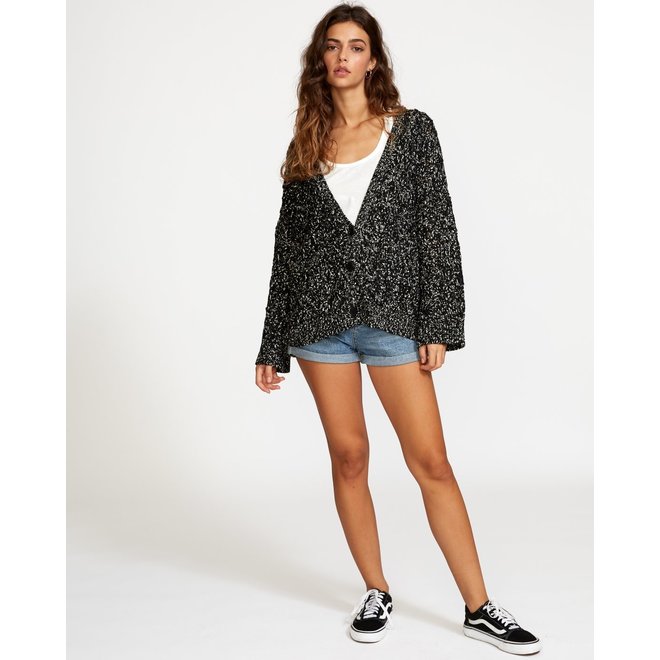 RVCA Women's Brody Cardigan Black