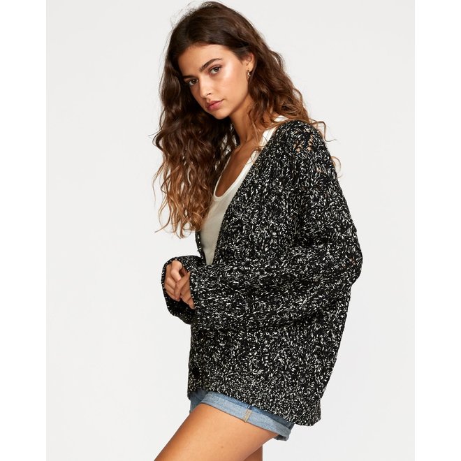 RVCA Women's Brody Cardigan Black