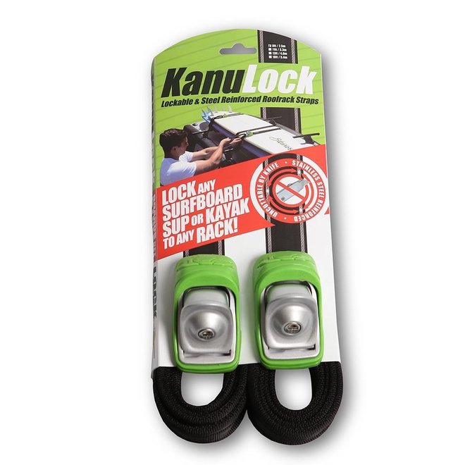 Kanulock 2.5m/8ft Lockable Tie Down Set