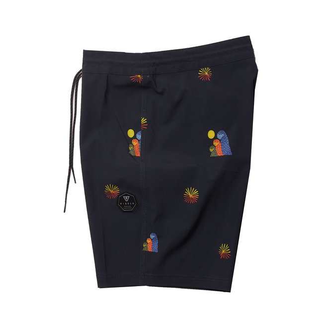 Vissla Heren Outside Sets 18.5" Boardshorts Black