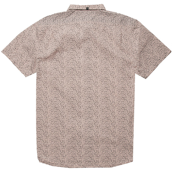 Vissla Heren Boozer SS Eco Shirt Pink Smoke