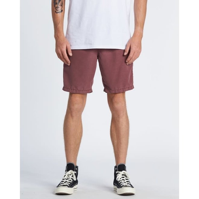 Billabong Heren New Order Overdye Submersible Walkshort Dusty Red