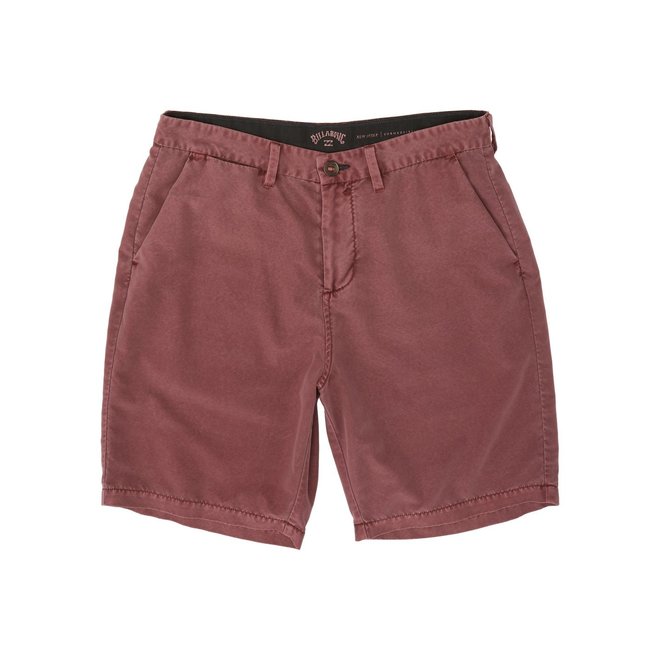 Billabong Heren New Order Overdye Submersible Walkshort Dusty Red