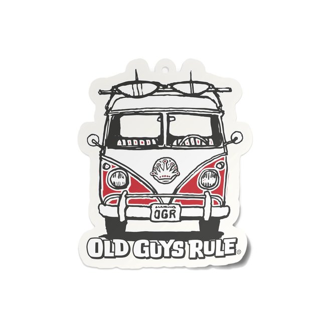 Old Guys Rule Luchtverfrisser New Car Cardinal Red