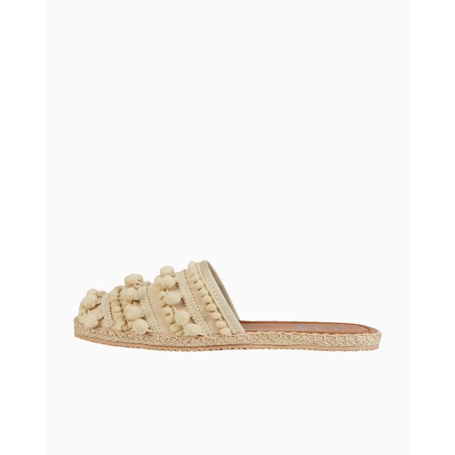 Billabong Dames Pommy Flat Mule Natural