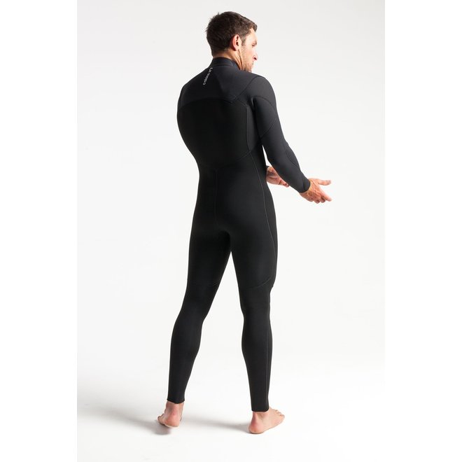 C-skins Session 4/3 Heren Wetsuit Carbon/White