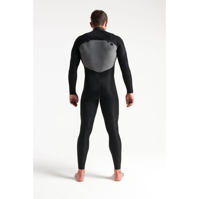 C-skins Session 4/3 Heren Wetsuit Carbon/White