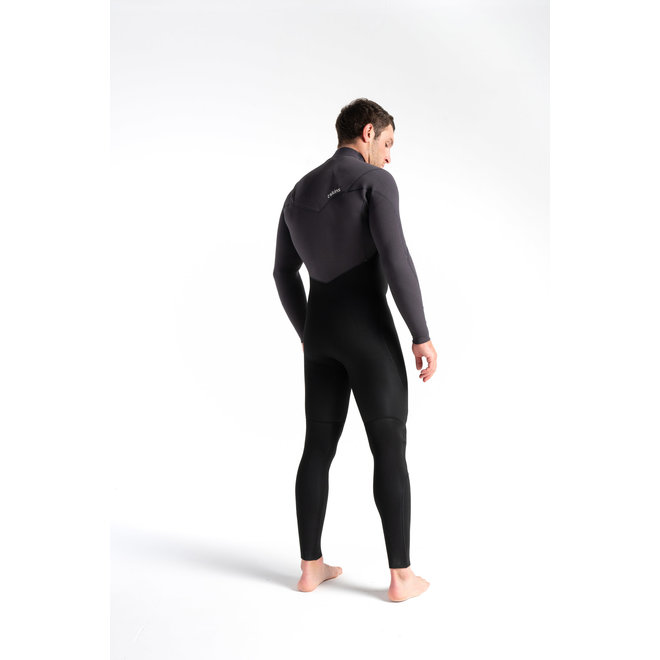 C-skins ReWired 4/3 Heren Wetsuit Black/MeteorX/Lime