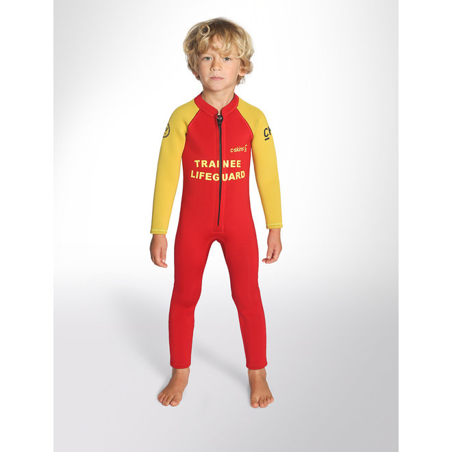C-Skins 3/2 Kinder Wetsuit Red Trainee