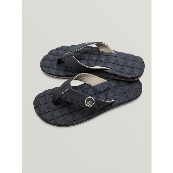 Volcom Heren Recliner Slippers Navy