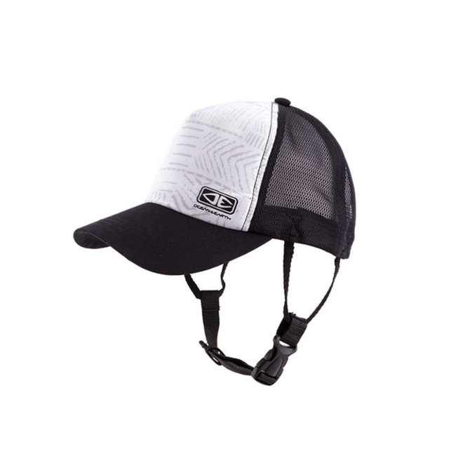 Ocean & Earth Deserts Mesh Trucker Surf Cap White